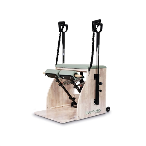 PTX1800 Oak Wood Wunda Chair Green Tea